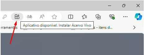 ícone com três bloquinhos e um sinal de "+"