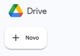 Imagem do botão "+ Novo" ou "+" no Google Drive 